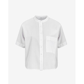 Knit-ted Shorty Blouse White