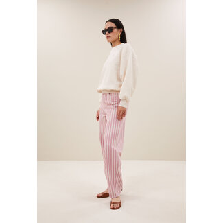 By-Bar bibi melange lucky everyday sweater oyster melee