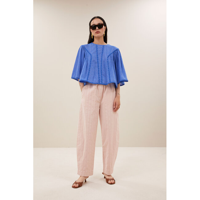 By-Bar jack balloon pants old pink