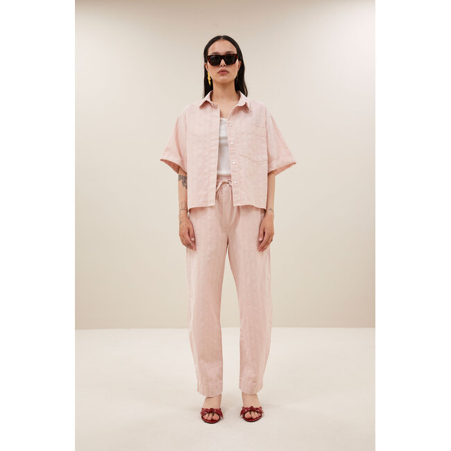 By-Bar jack balloon pants old pink