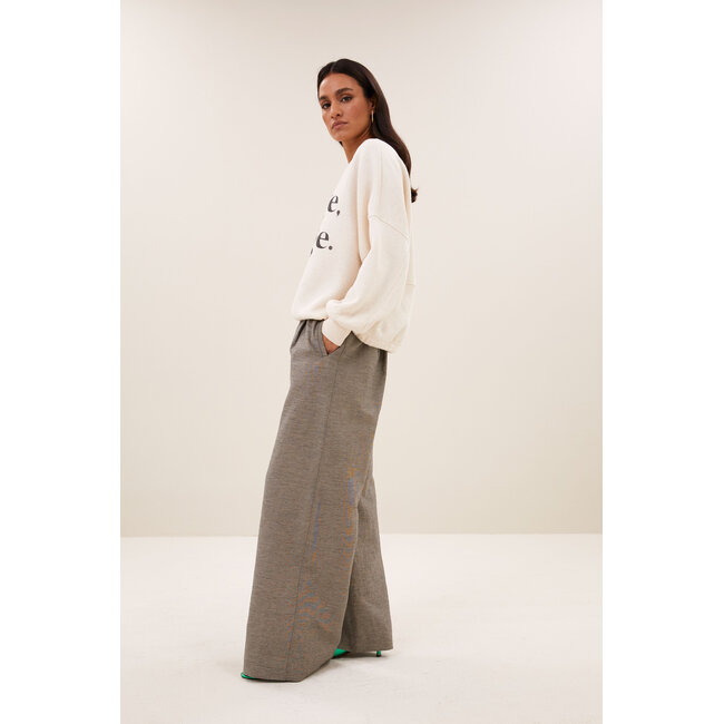 By-Bar malyn voyage sweater oyster melee