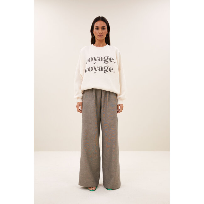 By-Bar malyn voyage sweater oyster melee