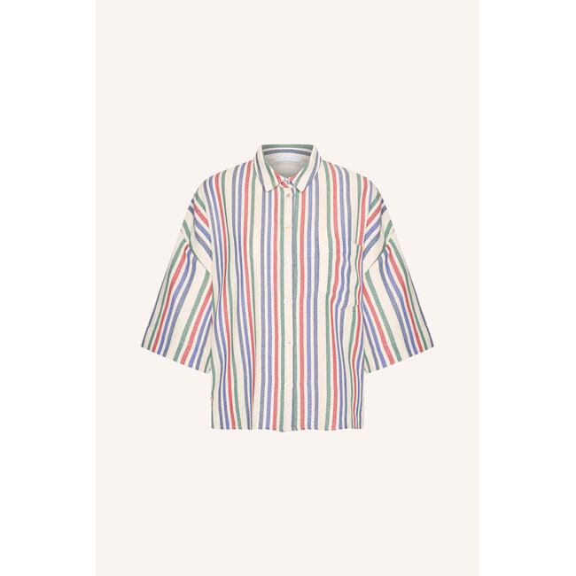 By-Bar pilar multi stripe blouse multi stripe