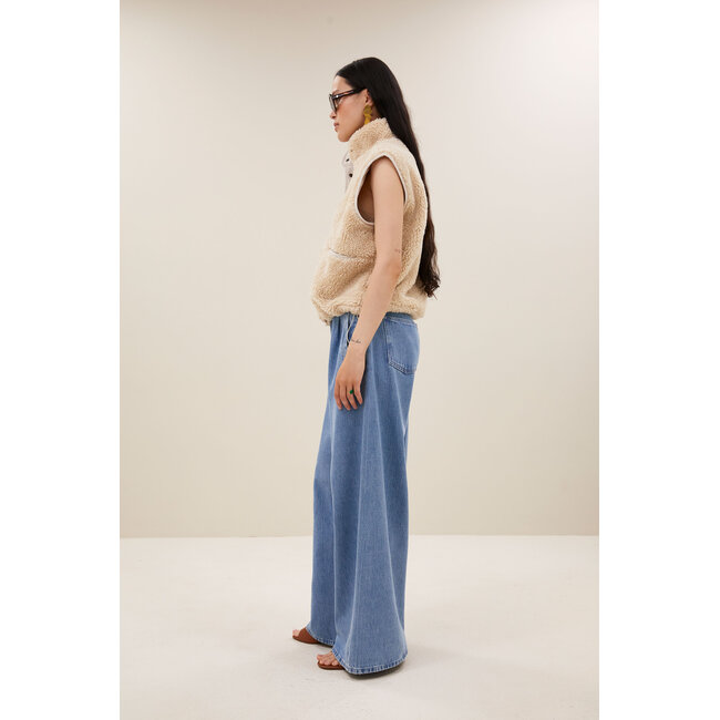 By-Bar steve sleeveless jacket off white