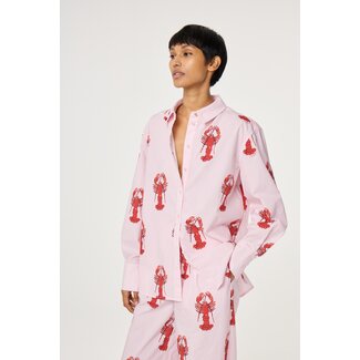 Fabienne Chapot Tony Blouse Cherry Blossom/Tangerine Tango