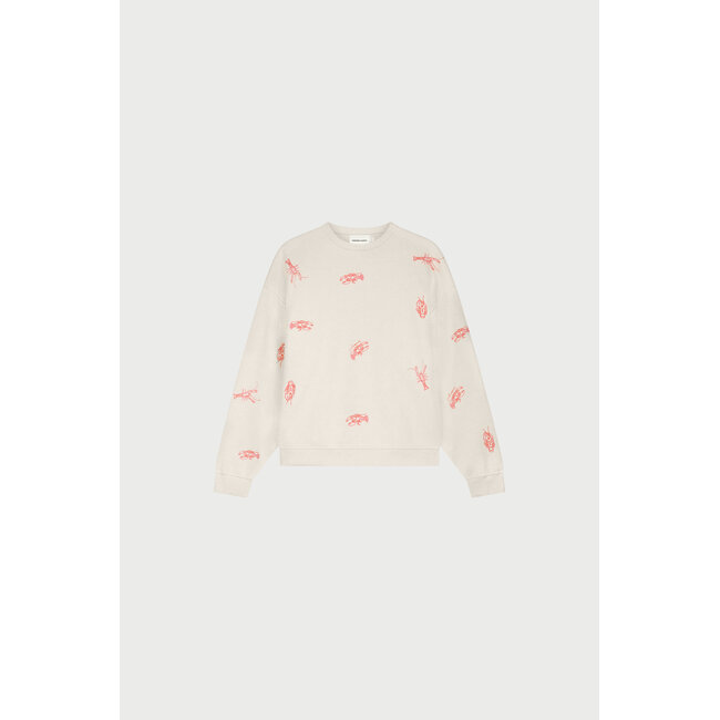 Fabienne Chapot Terry Sweater Oatmeal Melange