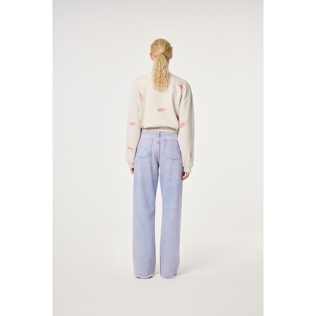 Fabienne Chapot Terry Sweater Oatmeal Melange