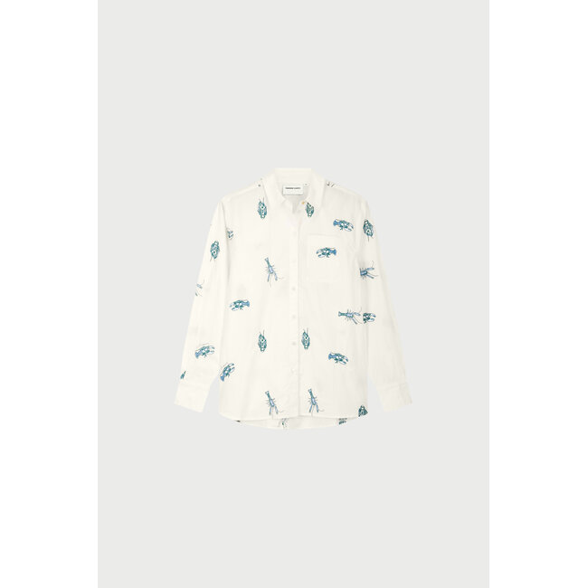 Fabienne Chapot Alex Langoustine Blouse Cosy White