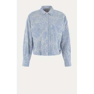 Moscow 137-05-Femila-2 Light Denim Stripe