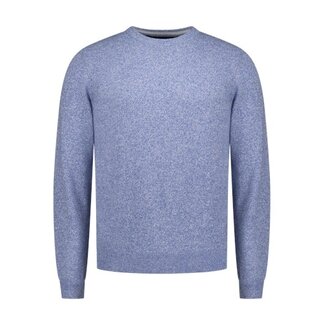 New Zealand Auckland PULLOVER ROUND NECK CLASSIC BLUE MELANGE