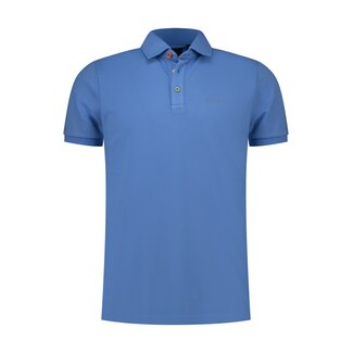 New Zealand Auckland POLO SHORT SLEEVE SAILING BLUE 26CN150