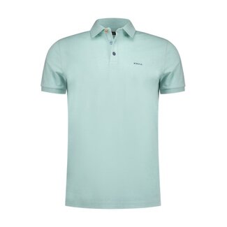 POLO SHORT SLEEVE PALE LEAF MELANGE
