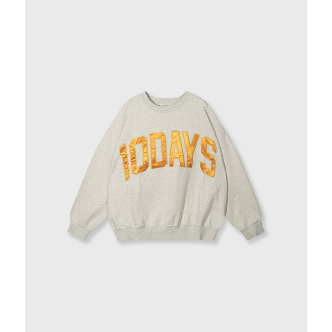 10Days sweater 10DAYS soft white melee