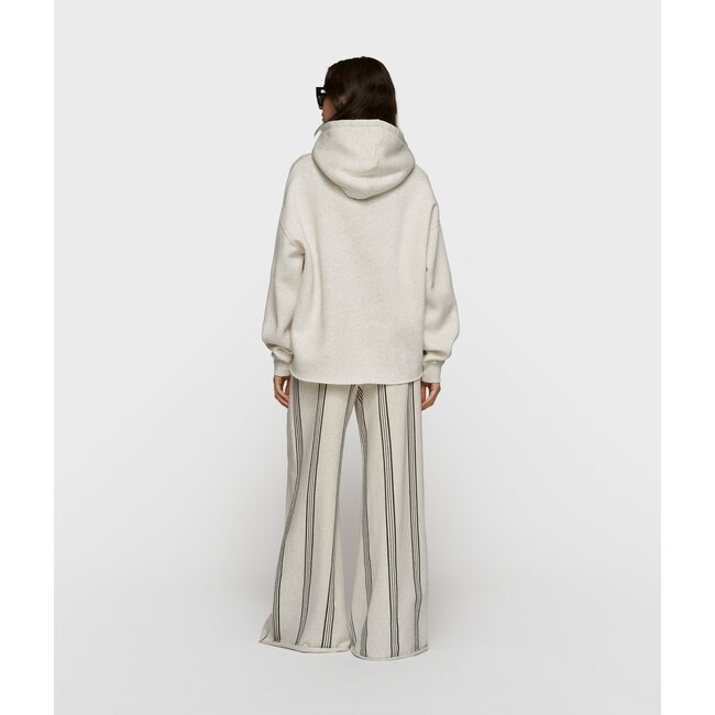 10Days wide leg jogger stripes soft white melee