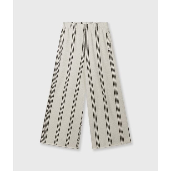 10Days wide leg jogger stripes soft white melee