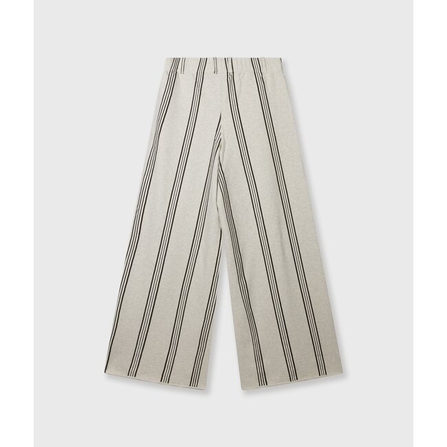 10Days wide leg jogger stripes soft white melee