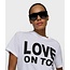 10Days love petite tee white