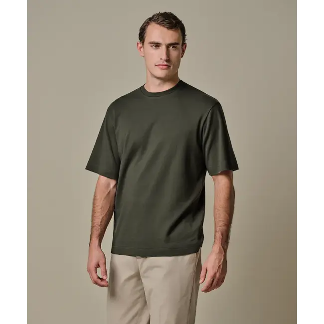 Profuomo T-SHIRT CREW NECK SS M GREEN