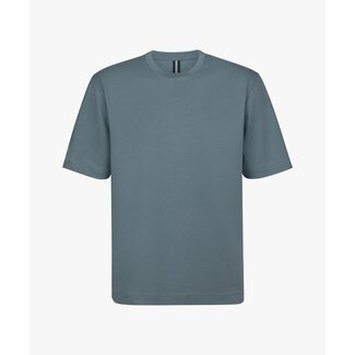 Profuomo T-SHIRT CREW NECK SS GREY BLUE