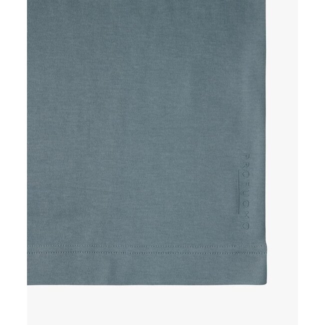 Profuomo T-SHIRT CREW NECK SS GREY BLUE