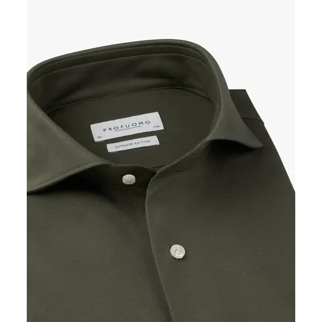 Profuomo SHIRT X-CUTAWAY SF GREEN