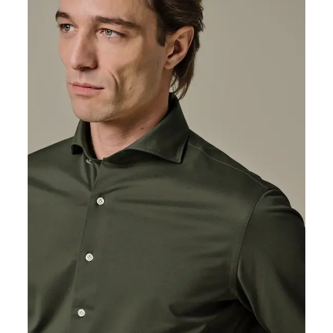 Profuomo SHIRT X-CUTAWAY SF GREEN