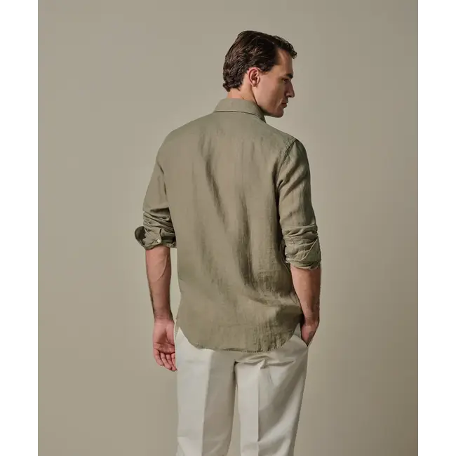 Profuomo SHIRT CUTAWAY SF M.GREEN