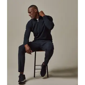 Profuomo PULLOVER HALFZIP NAVY PP2J00010A