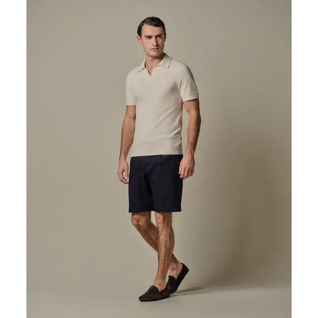 Profuomo POLO OPEN COLLAR SS OFF WHITE PPXD10023E