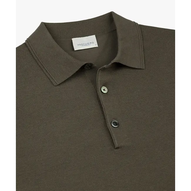 Profuomo POLO SS BROWN