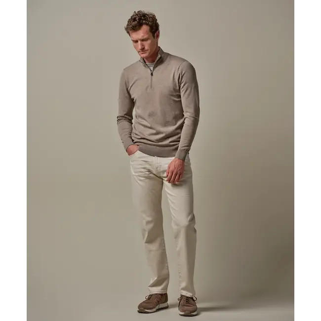 Profuomo DENIM 5 POCKET RLX OFFWHITE