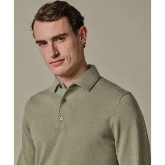 Profuomo POLO ONEPIECE LS M GREEN