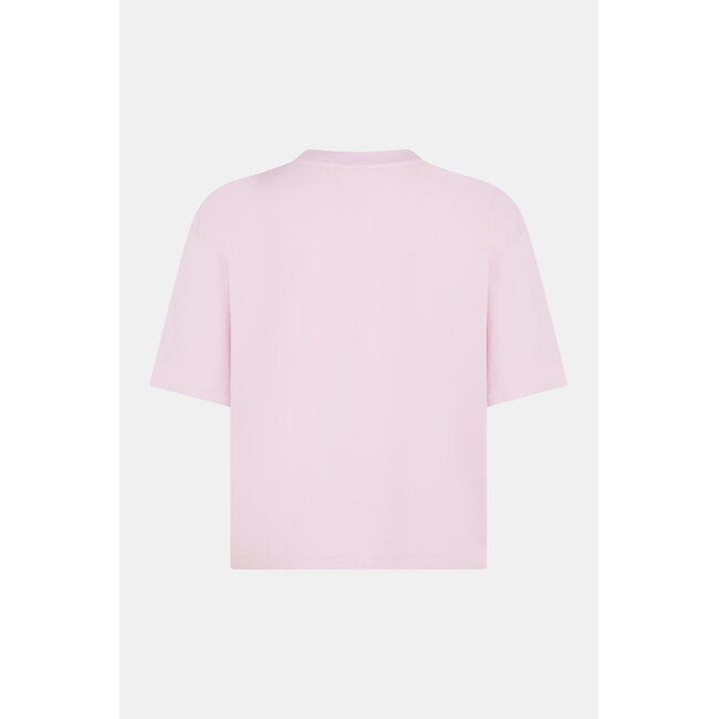 PENN&INK T-shirt print orchid white