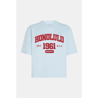 PENN&INK T-shirt print skyrider cardinal