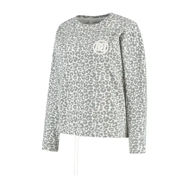 Deblon Celia Sweater Leopard Limestone