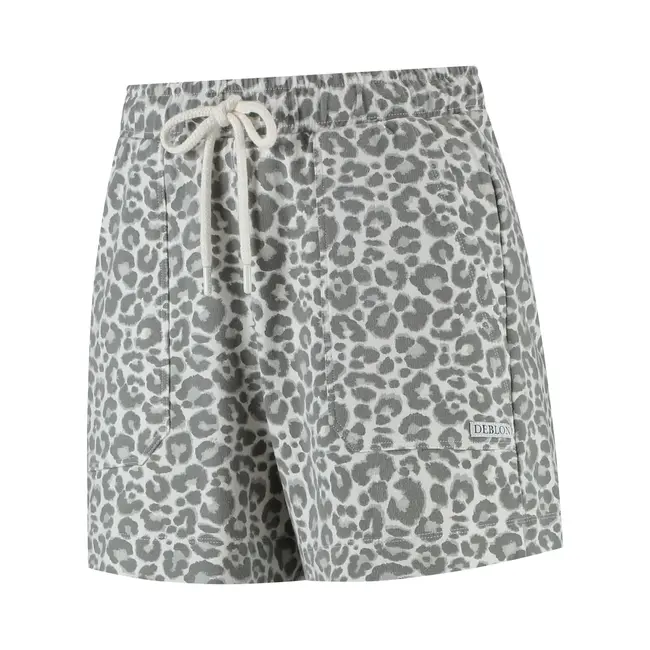 Deblon Mira Shorts Leopard Limestone