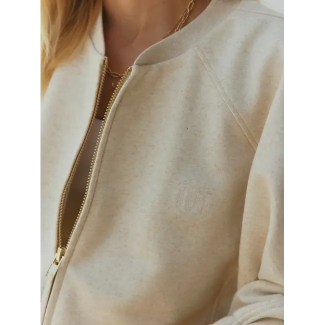 Deblon Flora Cardigan Sand Melange