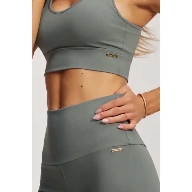 Deblon Classic Leggings High Waistband Sage