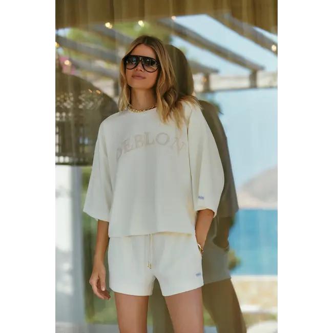 Deblon Vine Tee Pearl