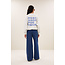 By Bar lili amor sweater light grey melee