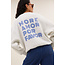 By Bar lili amor sweater light grey melee