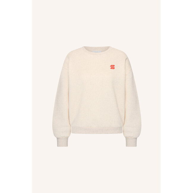 By Bar lili coast melange sweater oyster melee