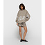 10Days statement logo hoodie fog