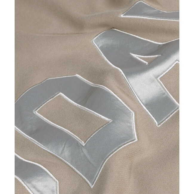 10Days statement logo hoodie fog
