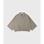 10Days wide crinkle jacket fog