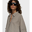 10Days wide crinkle jacket fog
