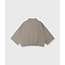 10Days wide crinkle jacket fog