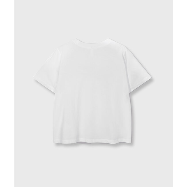 10Days petite tee believe white