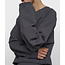 10Days silent chique raglan sweater steel blue
