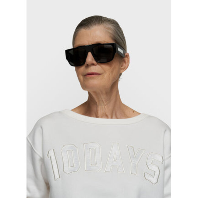 10Days petite statement sweater ecru